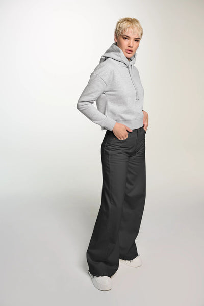 Women’s Hemmed Pullover Fleece Hoodie