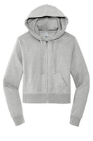 Women’s Hemmed Fleece Full-Zip Hoodie