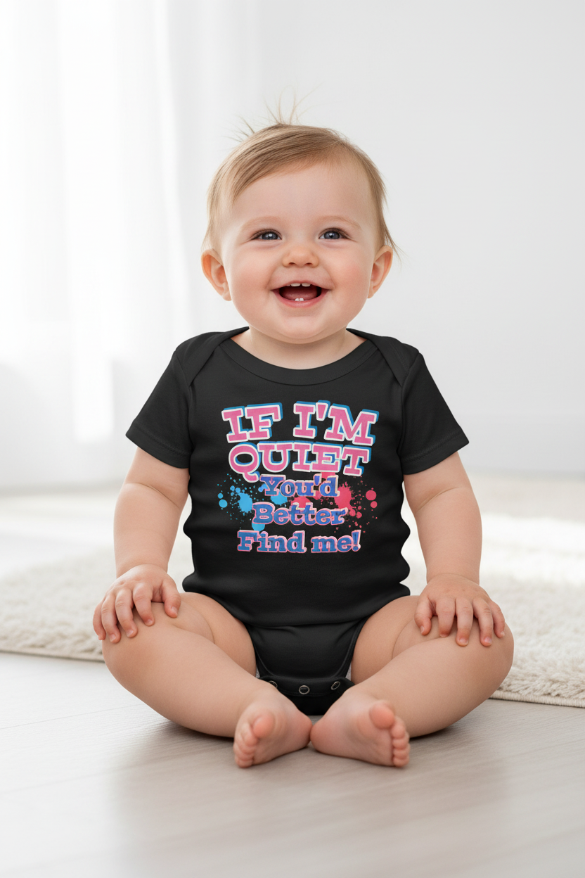 Find Me Baby Bodysuit