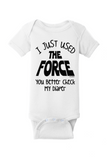 “The Force” 🚀Baby Onesie